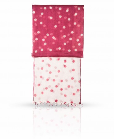 Палантин Женский W-POLKA/PINK